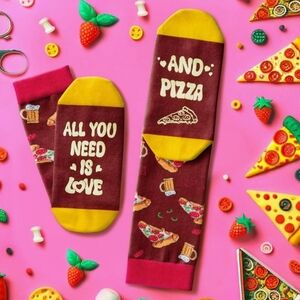 NWOB! Happypop Pizza Socks